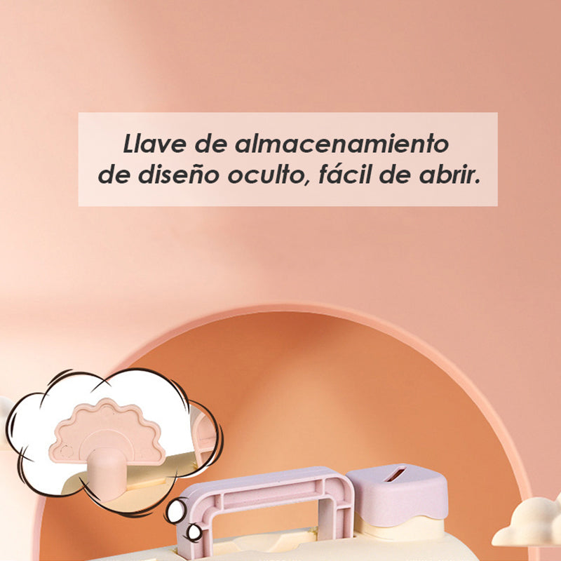 Alcancía Casita Kawaii